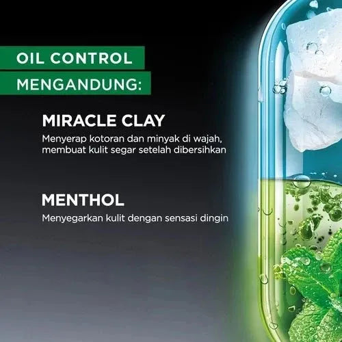 Garnier Men - Oil Control Anti-Shine Refreshing Foam