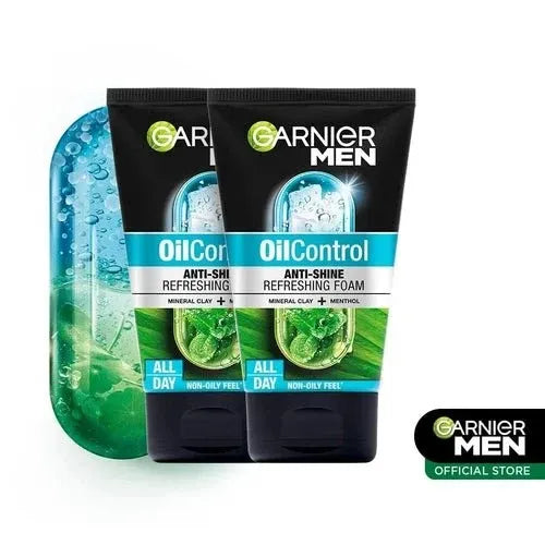 Garnier Men - Oil Control Anti-Shine Refreshing Foam